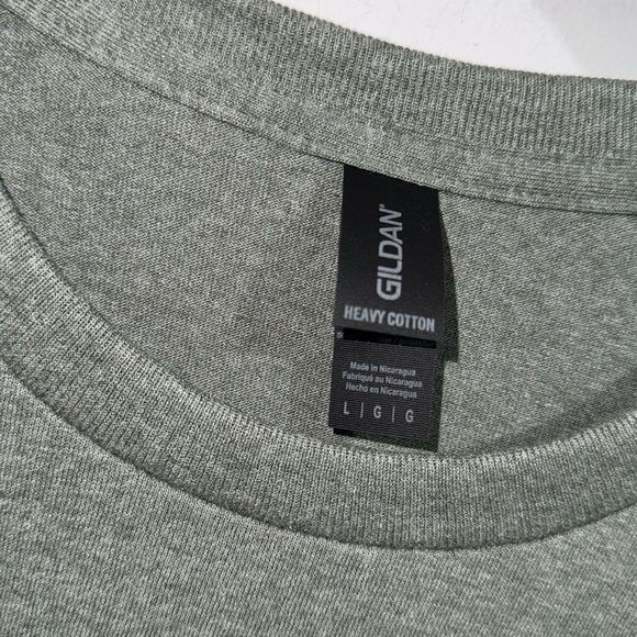 Thanksgiving tee shirt gobble till you wobble large unisex gnome olive green - Picture 3 of 3